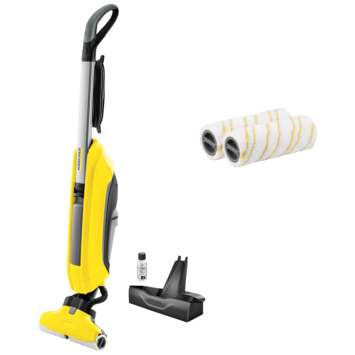 Kärcher FC5 Floor Cleaner incl set extra microvezel rollers