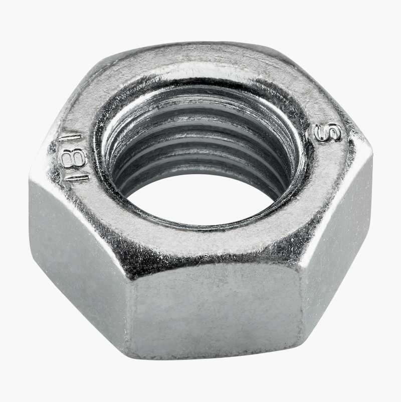 Mutter M16, elforsinket, 5 stk.