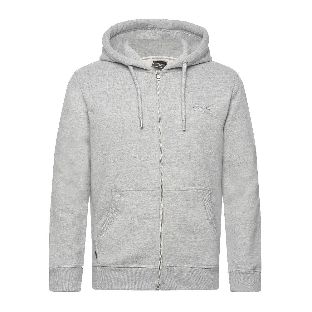 Superdry Sweat Zippé Gris Femme Superdry Ziphood 5WB