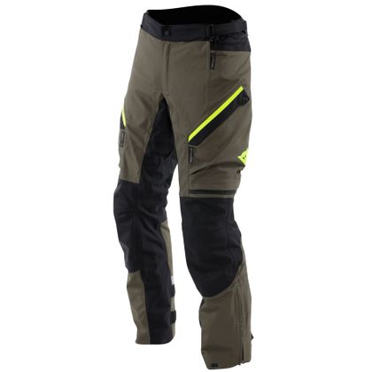 Pantalon Dainese MANGEN ABSØLUTESHELL PRO - Vert / Noir