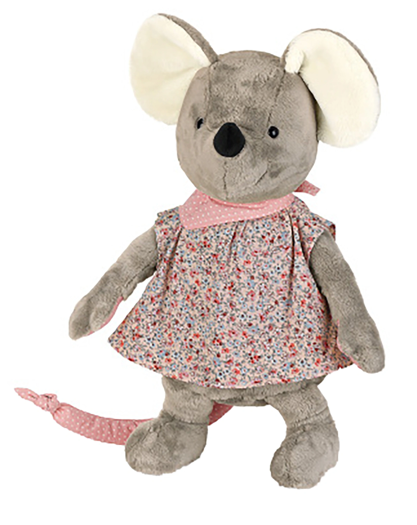 Kuscheltier MABEL MAUS (46cm) in grau