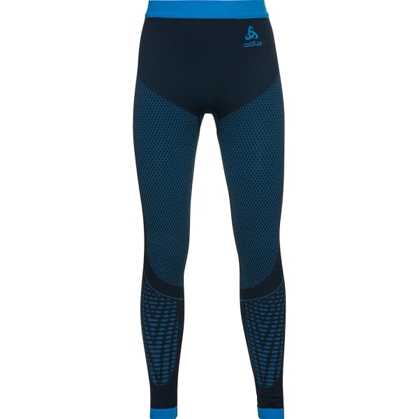 Collant thermique ODLO LONG PERFORMANCE WARM KIDS DARK SAPPHIRE/INDIGO BUNTING