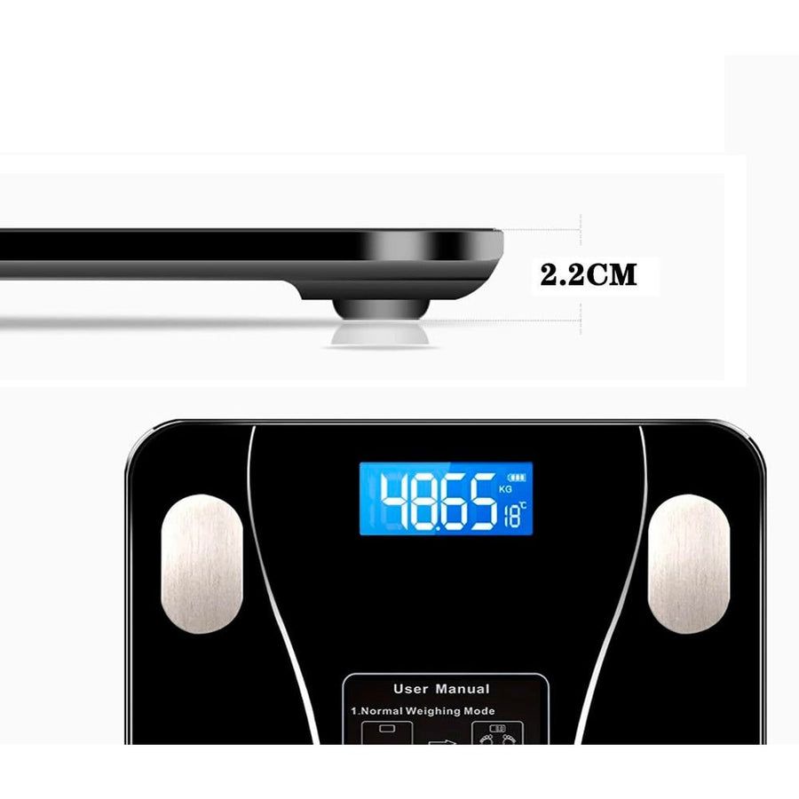 Sport-Knight® Körperanalysewaage Bluetooth Pink
