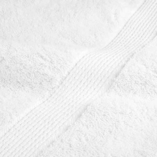 vidaXL Premium saunahåndklær SOLUND 4 stk hvit 80x200 cm 600gsm