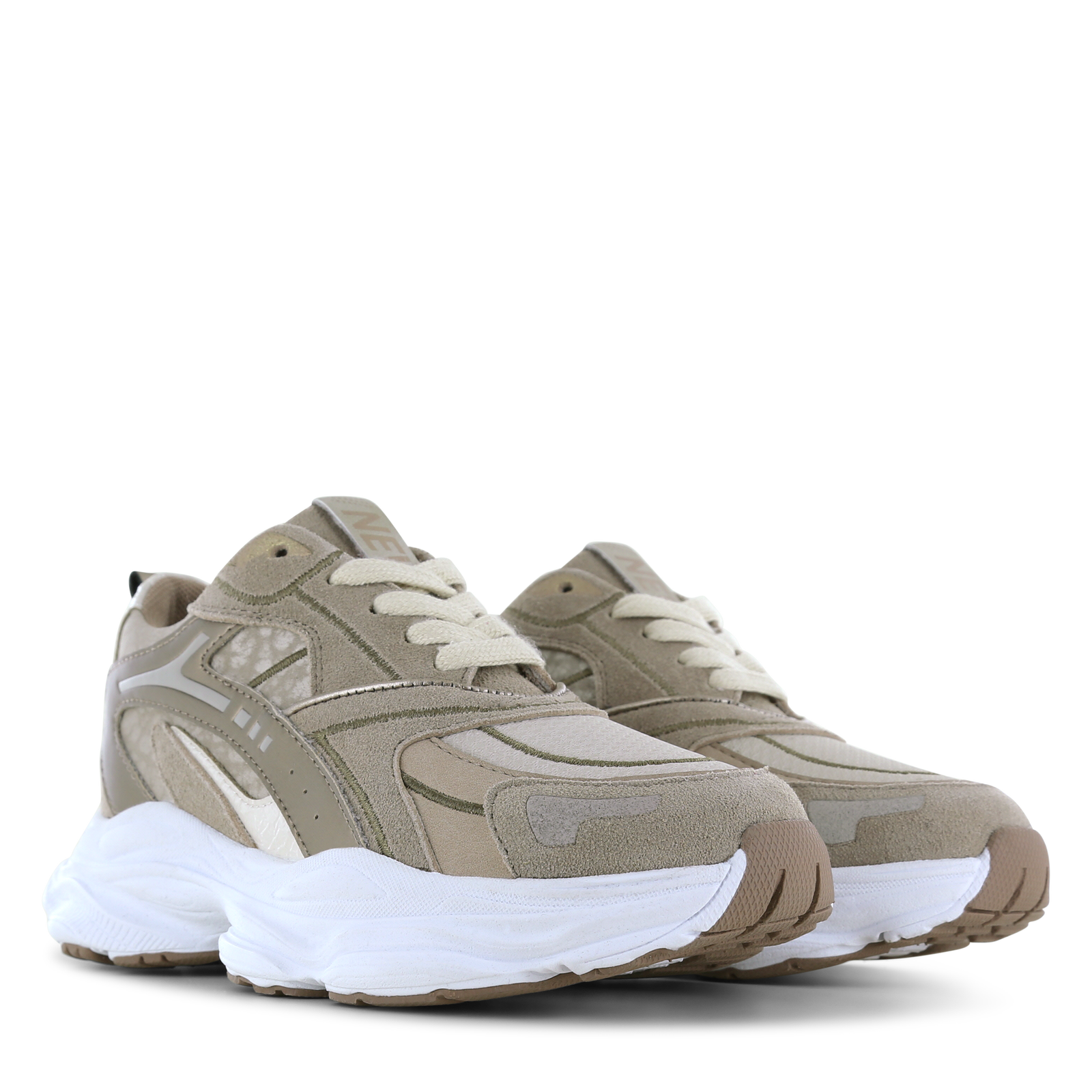 Shoesme taupe Sneaker