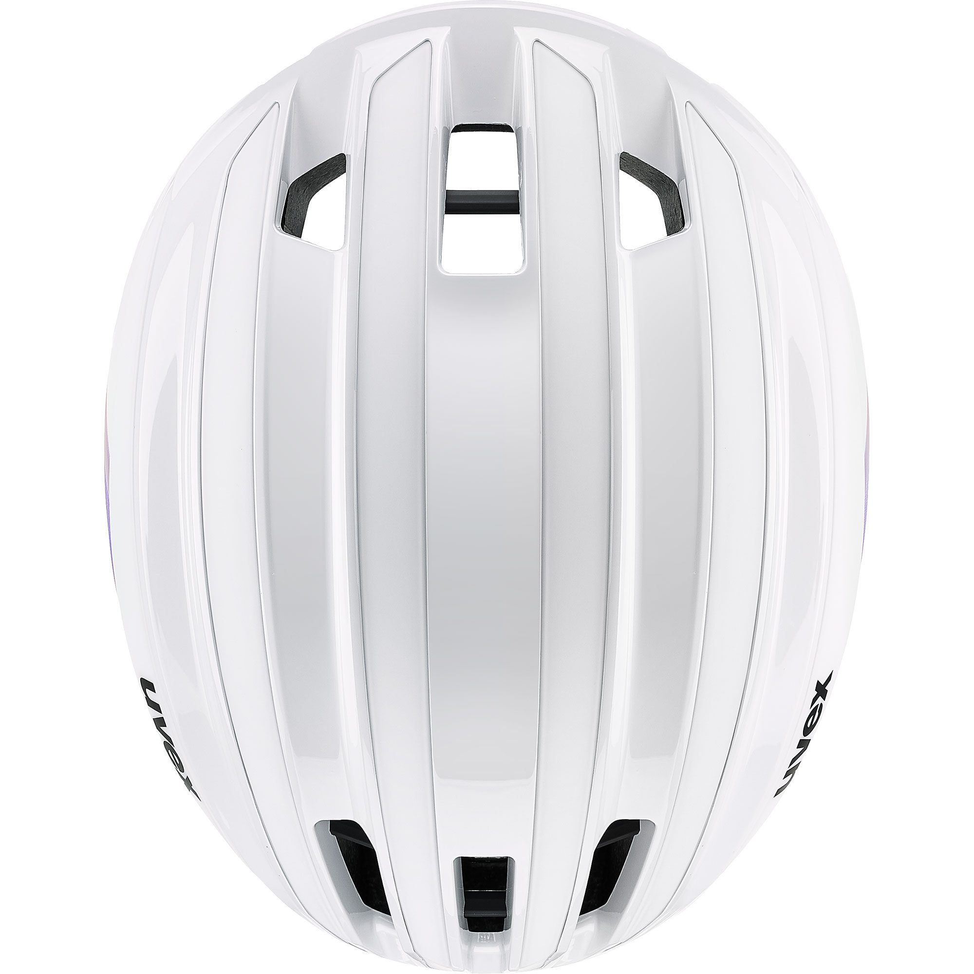 Uvex Surge aero MIPS Fahrradhelm white-lilac apricot matt