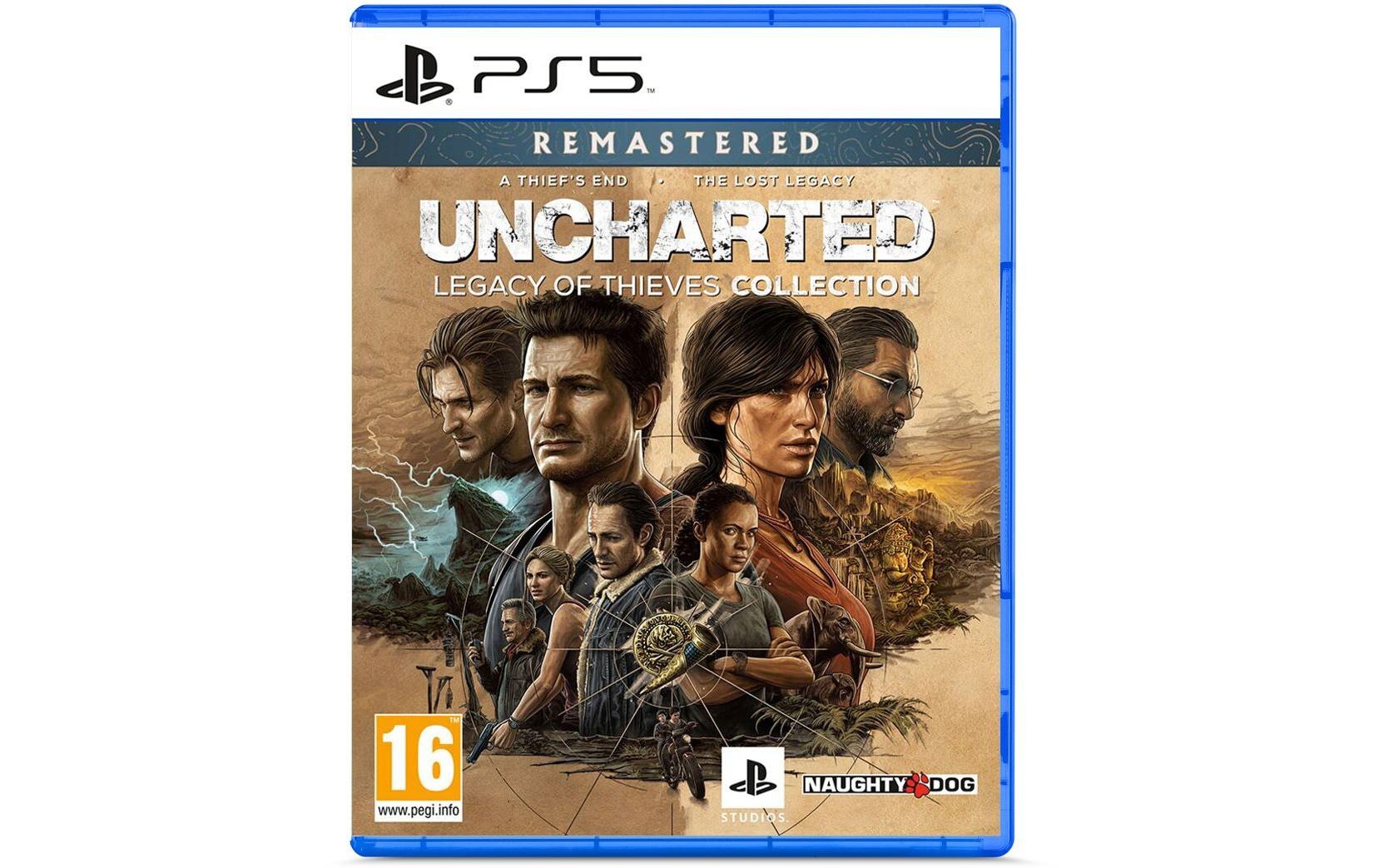 Spielesoftware »GAME Uncharted: Legacy of Thieves C« PlayStation 5