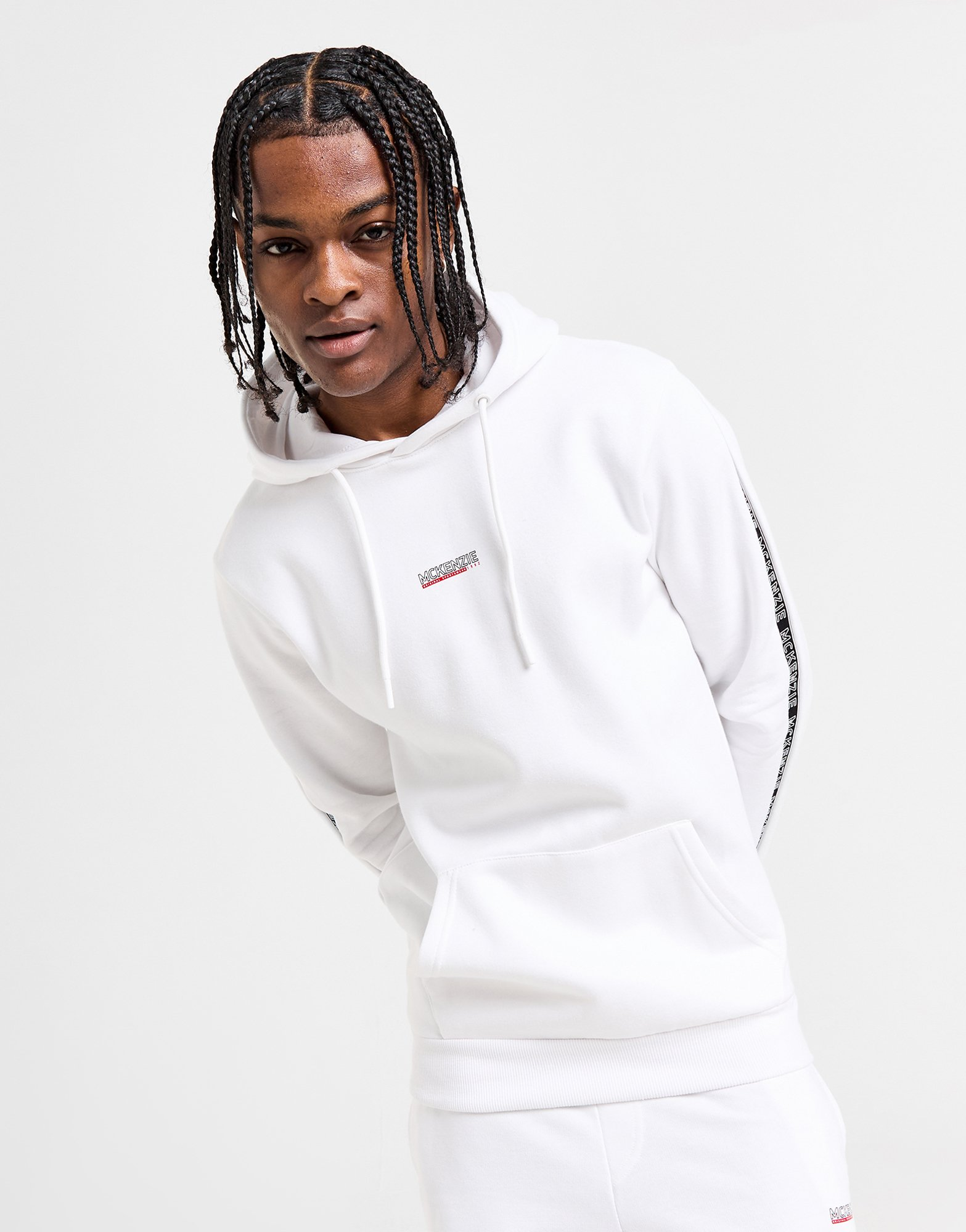 McKenzie Ensemble Sweat à Capuche/Short Essential Tape Homme