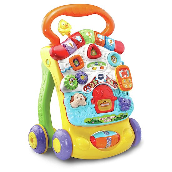 Super Trotteur parlant 2 en 1   Orange        de               Vtech
