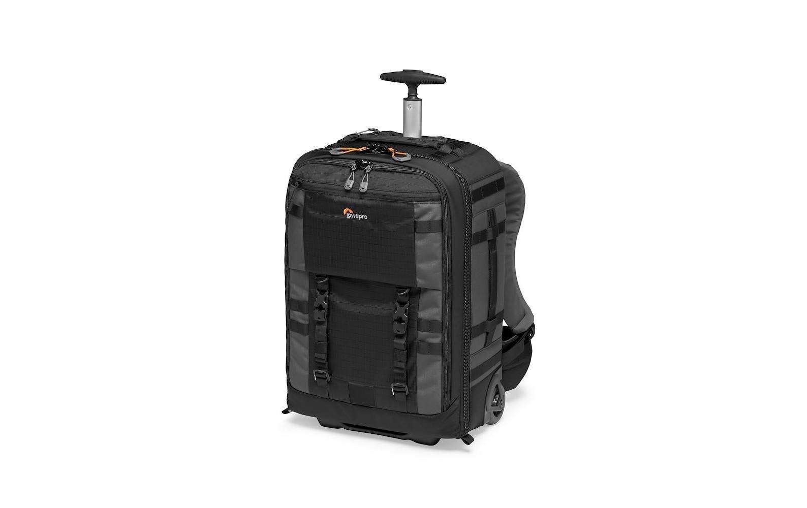 Fotorucksack Pro Trekker RLX 450 AW II (GRL)<br>Rucksack-Roller für Profifotografen zur Organisation der Ausrüstung in einem kompakten Handgepäckformat