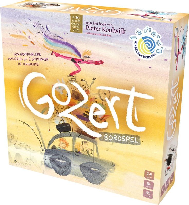 Gozert - Bordspel - Voor 2 tot 4 Spelers - 30 tot 45 Minuten Speelduur
