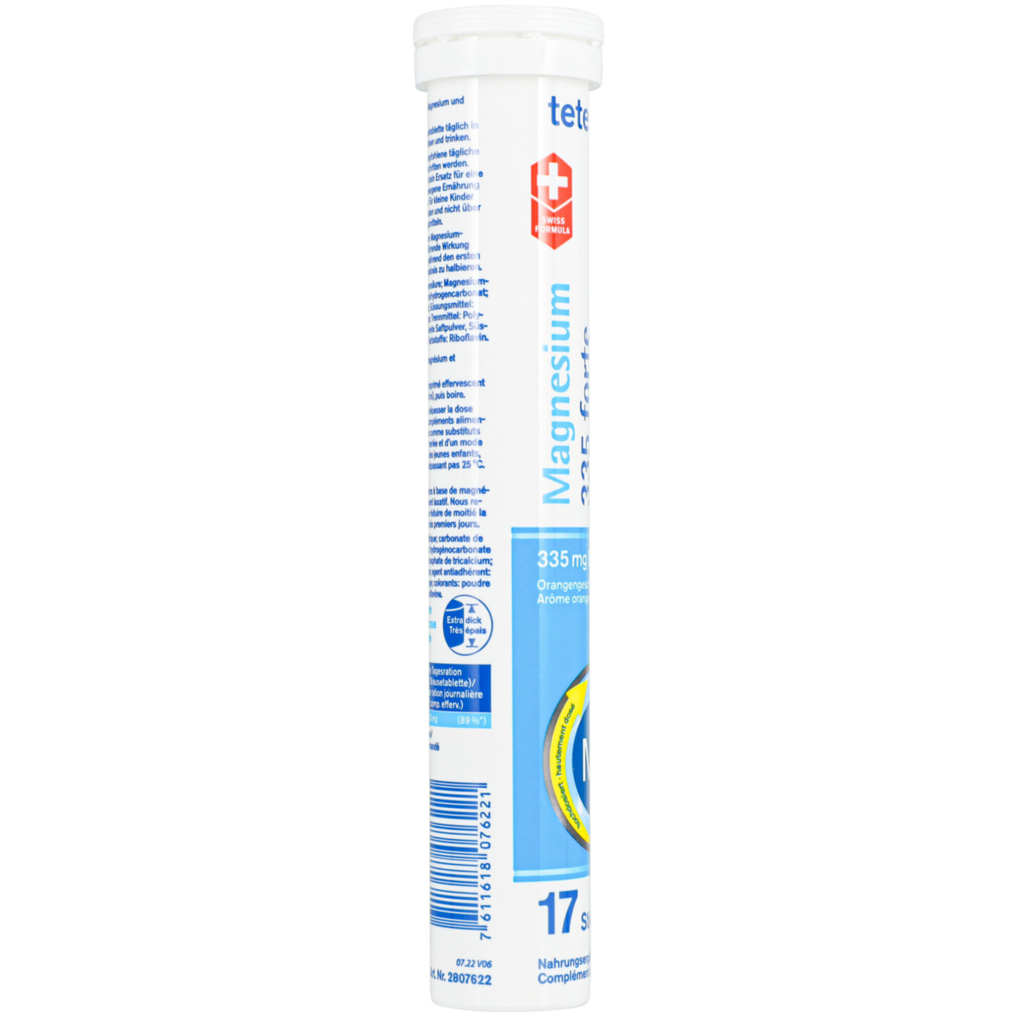 Tetesept Magnesium Brausetabletten 17 Stück