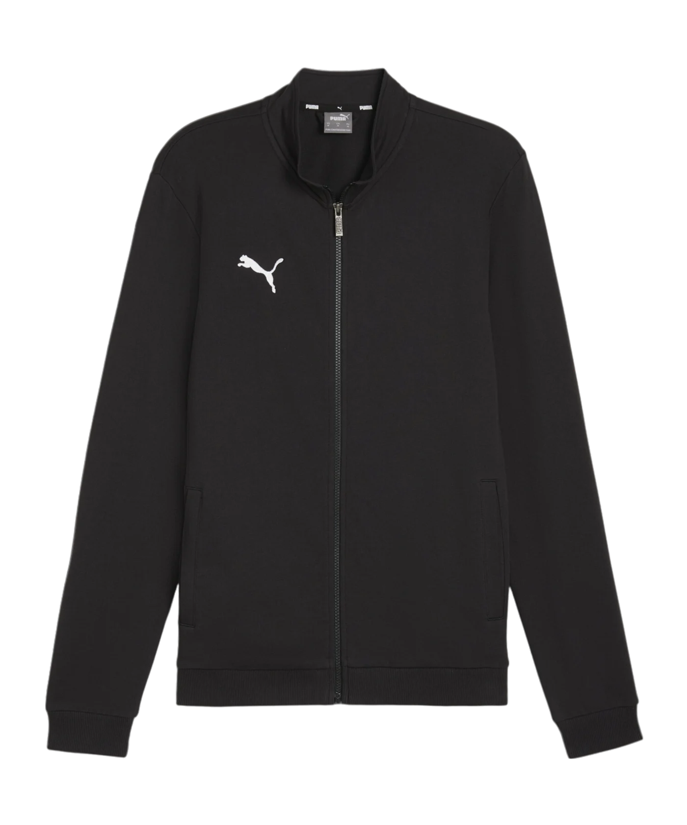 PUMA teamGOAL Casual Trainingsjacke Schwarz Weiss F03