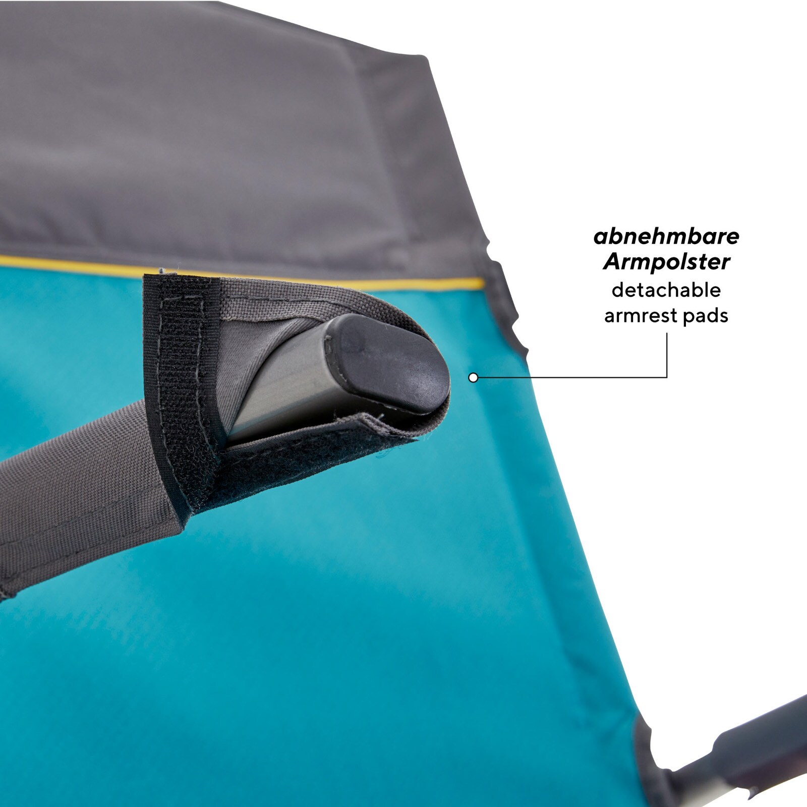 UQUIP Campingstuhl Sidney Strandstuhl Faltstuhl Klappstuhl Faltbar Stahl 120 kg