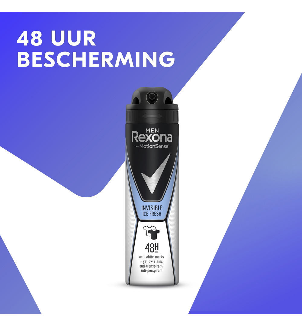 Rexona Men deodorant spray invisible ice (150 ml)