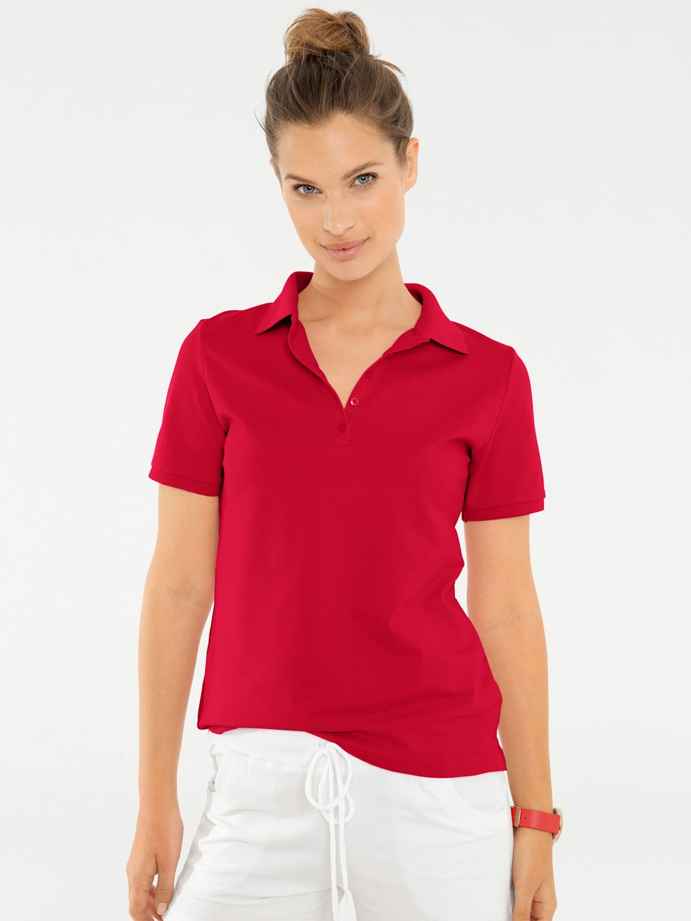 heine Poloshirt »Poloshirt«, 1 Stk.