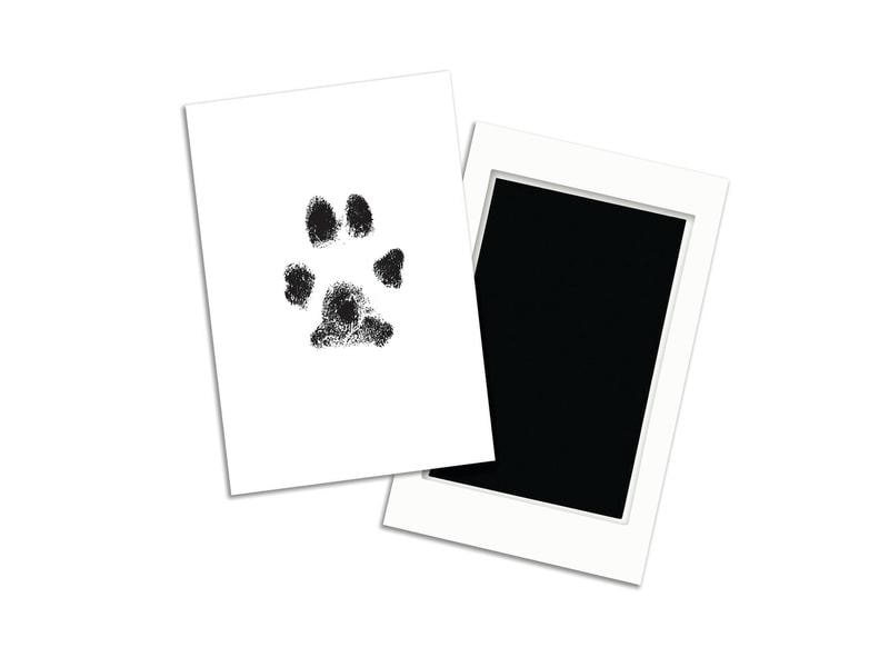 pearhead Stempelkissen Haustiere, Schwarz Stempelkissen-Abdruckset