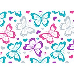 Papier cadeau 'Farfalle', sur rouleau