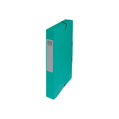 Exacompta Exabox - Boîte de classement en carte lustrée - dos 40 mm - vert