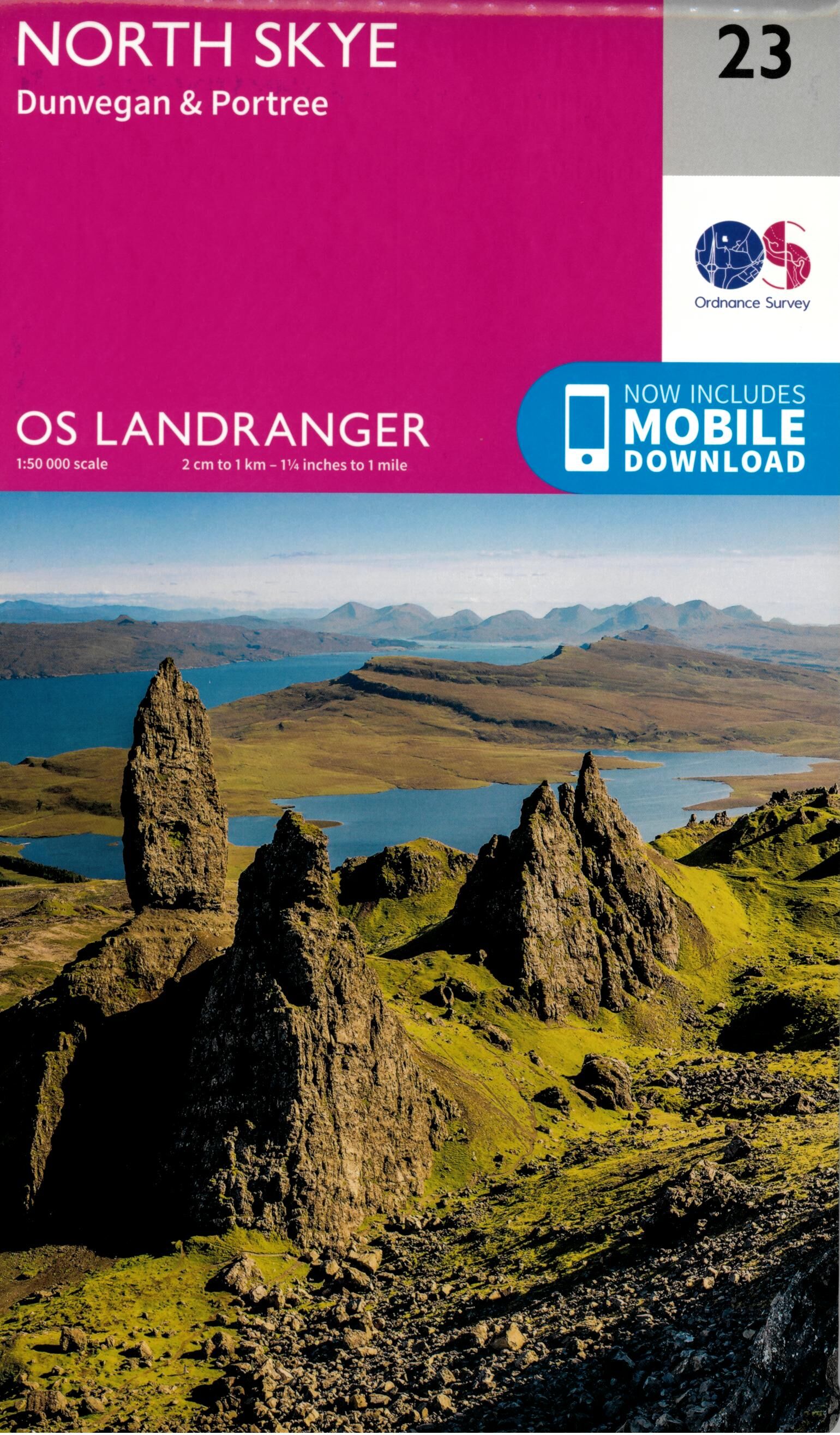 ORDNANCE SURVEY - 23 GB NORTH SKYE 1 50 000