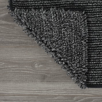 Sealskin Misto badmat zwart 60x90 cm