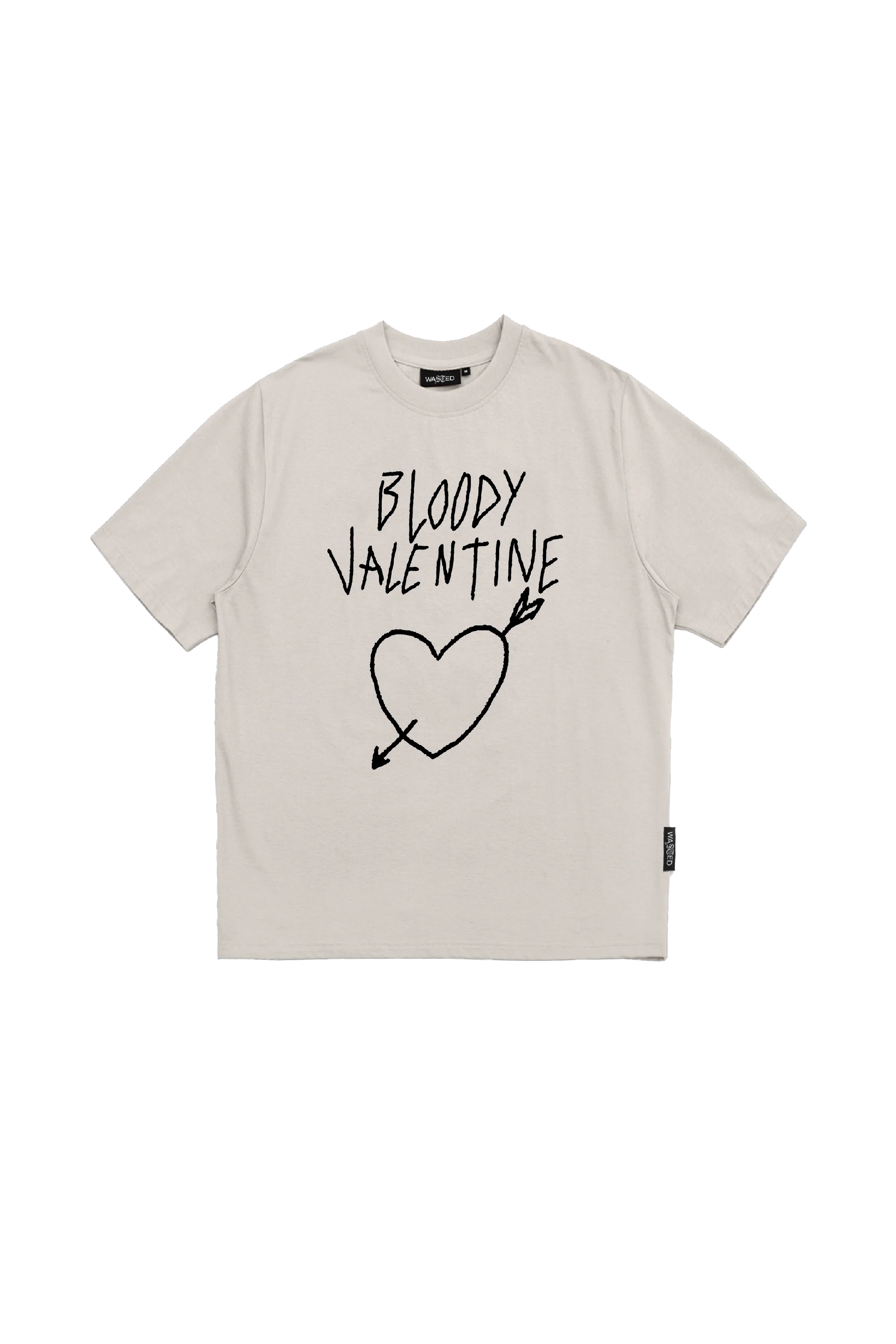 WASTED T-shirt CHILL BLOODY Gris