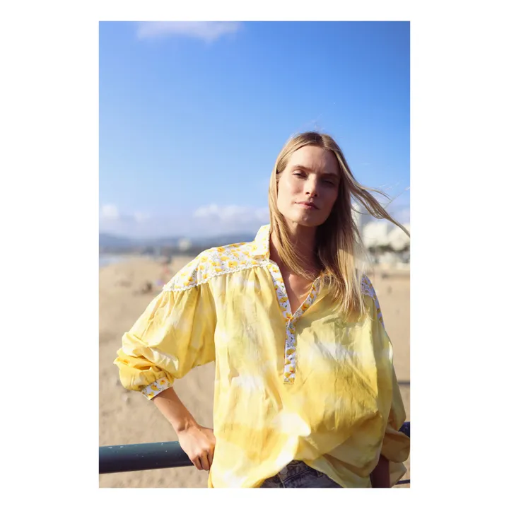 Paolina Blouse Lemon Curd | Jaune