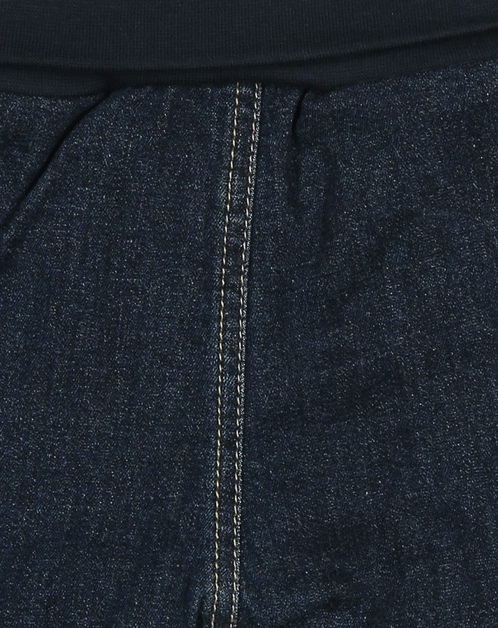 Jeanshose DOUBLE mit Softbund in dark blue denim