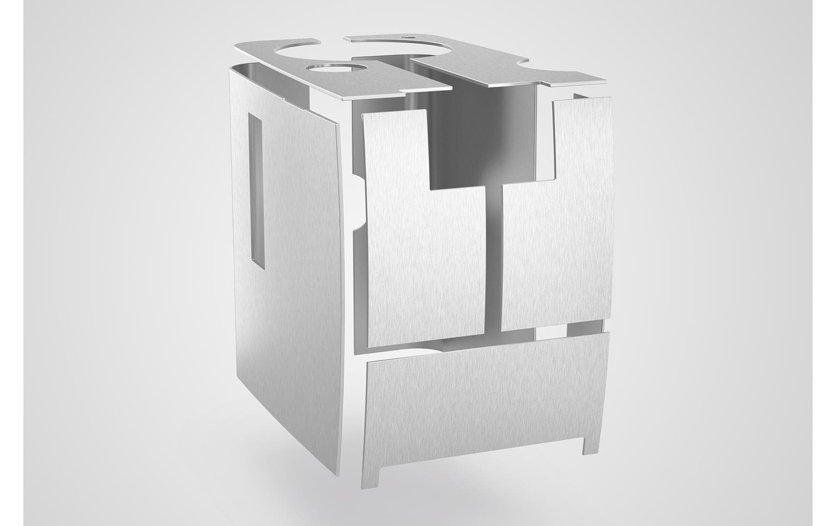 ENA 8 Signature Line Massive Aluminium (SA)<br>Zweitassen-Vollautomat für 10 verschiedene Kaffee- und Milchgetränke