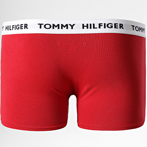 Lot De 2 Boxers Enfant 0289 Noir Rouge