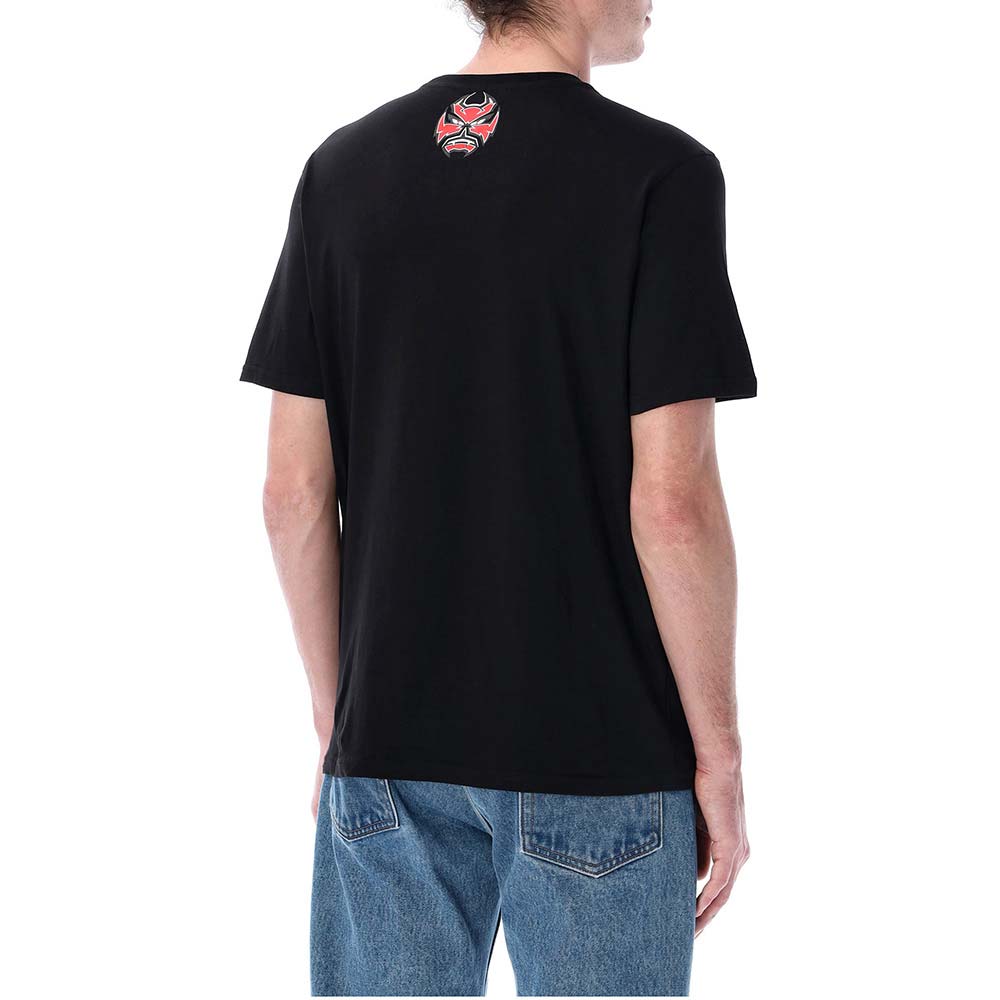 Fabio Quartararo - T-shirt El Diablo 20 Noir / Bleu / Rouge