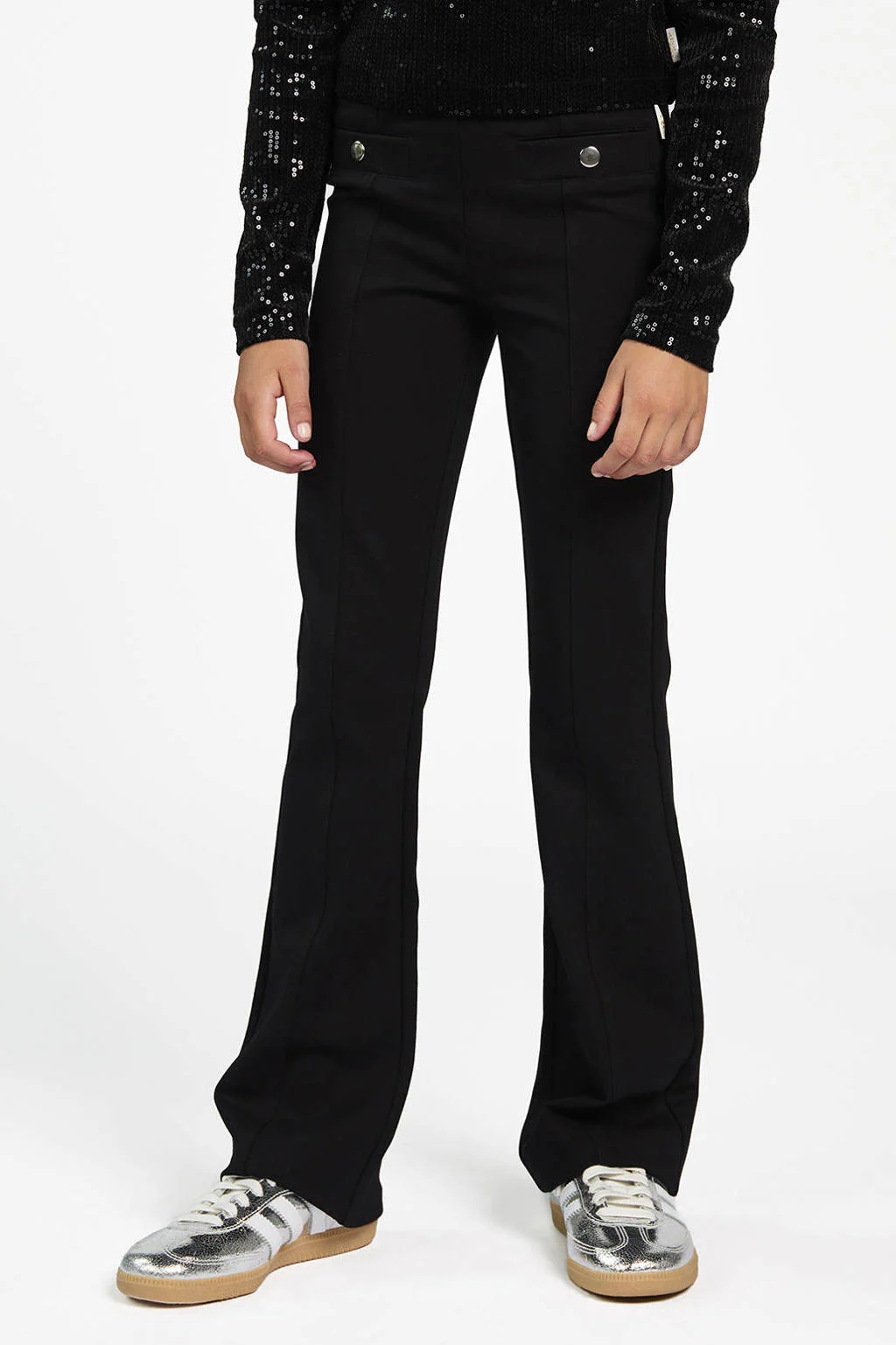 AI&KO casual broek zwart