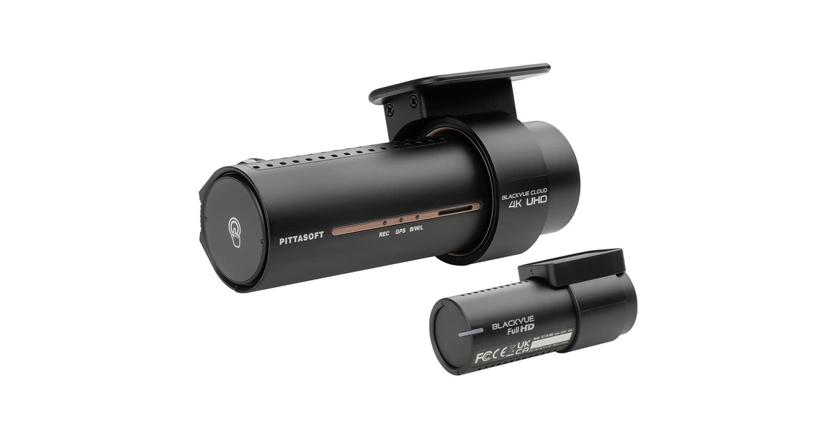 BlackVueDR970X-2CH IR plus 4K UHD 2-kanaals dashcam, 64 GB  (Zwart, 4K UHD voor + Full HD intern | Wi-Fi | Cloud | GPS | Dual Sony sensoren)