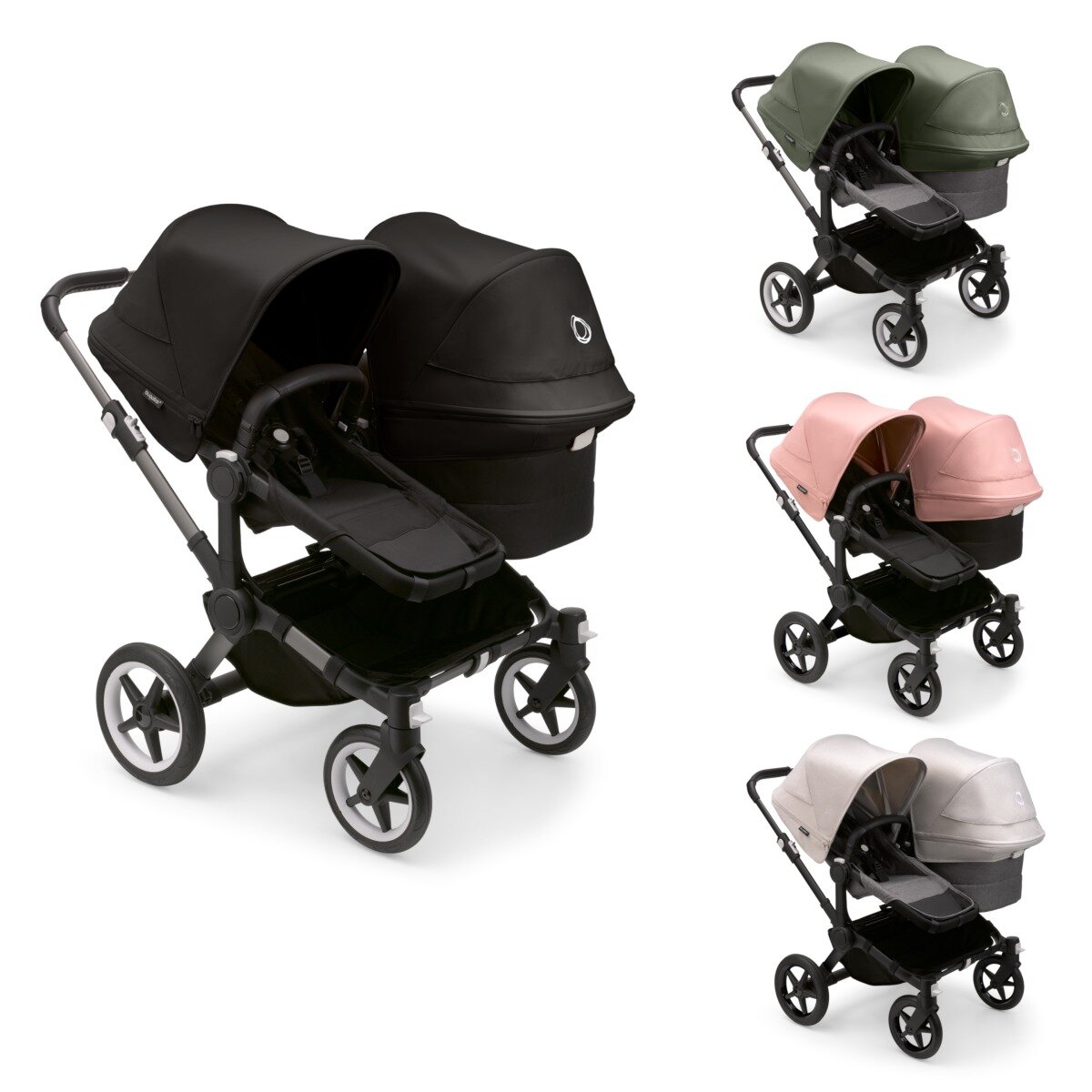 Bugaboo International BV Bugaboo Donkey 5 Duo Mix & Match Geschwisterkinderwagen
