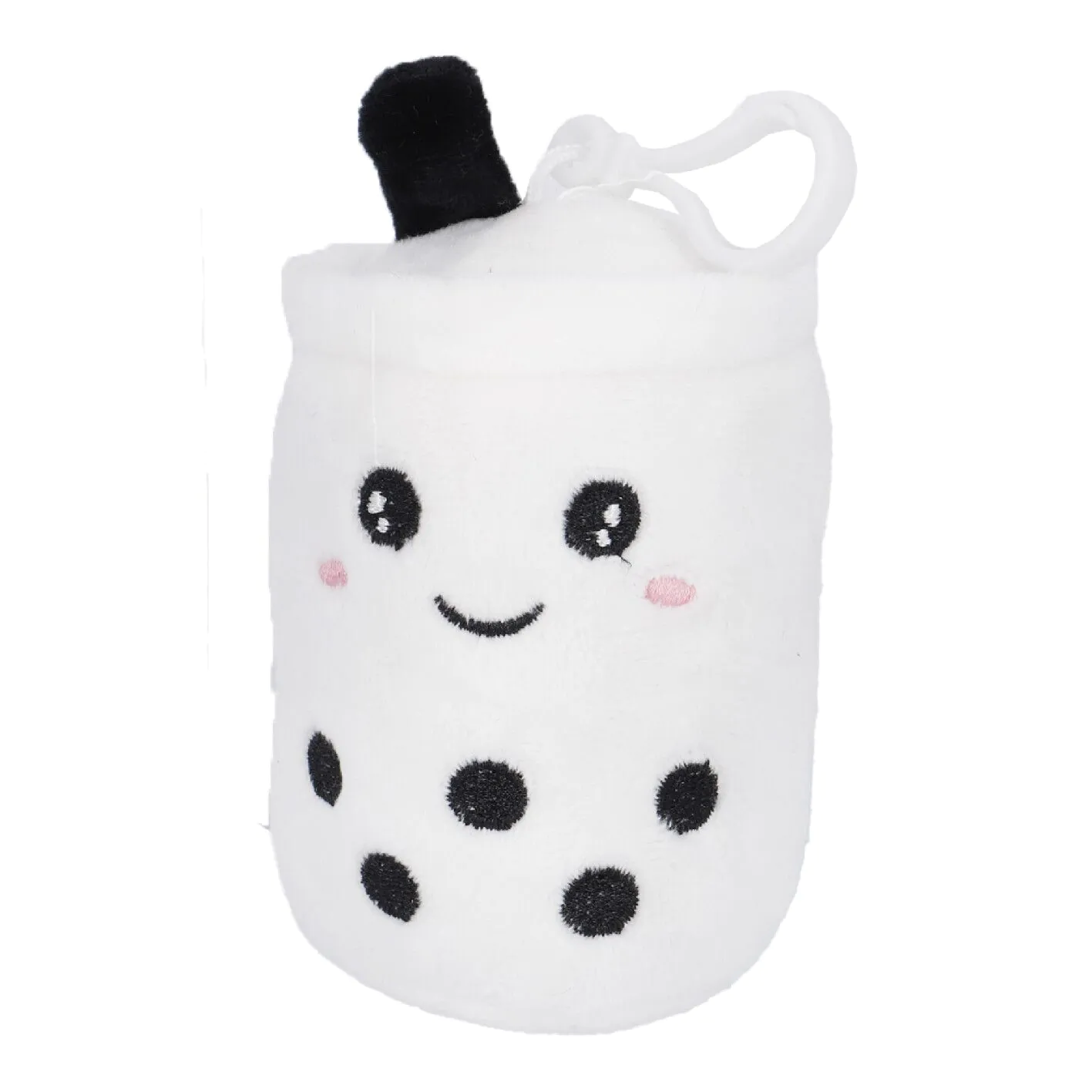 Schlüsselanhänger Bubbletea, weiß, 13 cm
