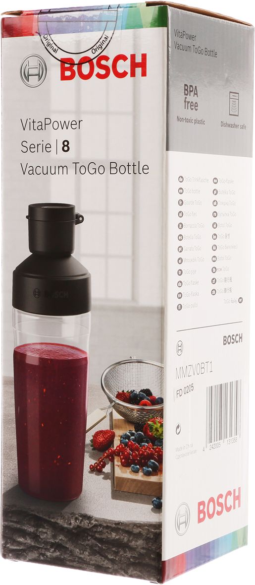 Garrafa de 0,5 l para viagem e embalagem a vácuo, código 17002892MMZV0BT1