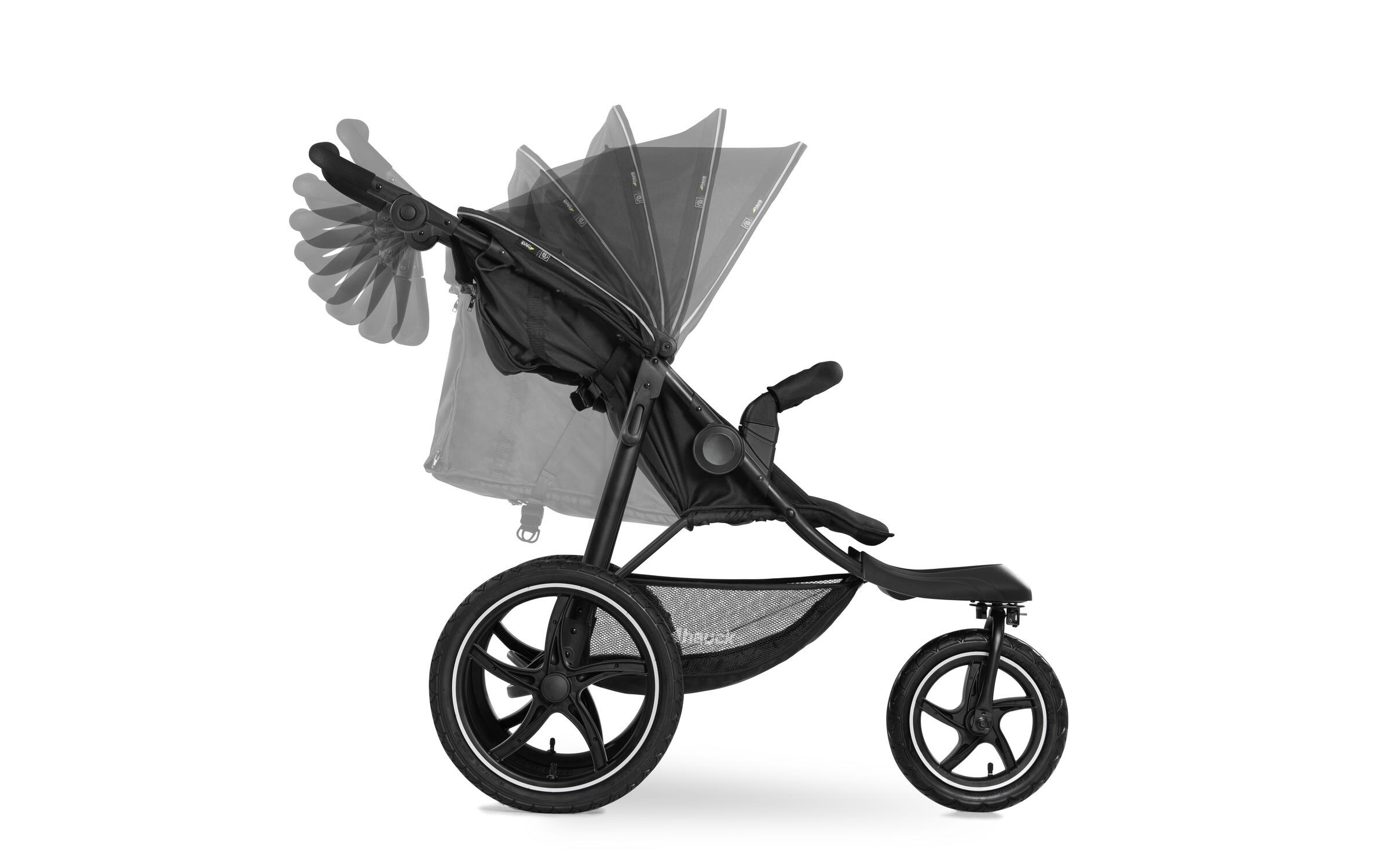 Buggy Runner 2 Black<br>Sportkinderwagen Runner 2, Schwarz