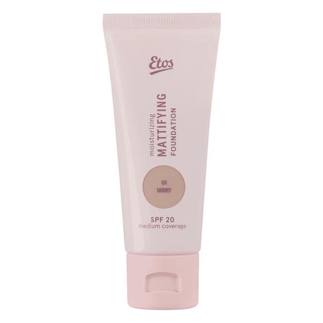 Etos Moisturizing Mattifying Foundation SPF 20 01 Ivory