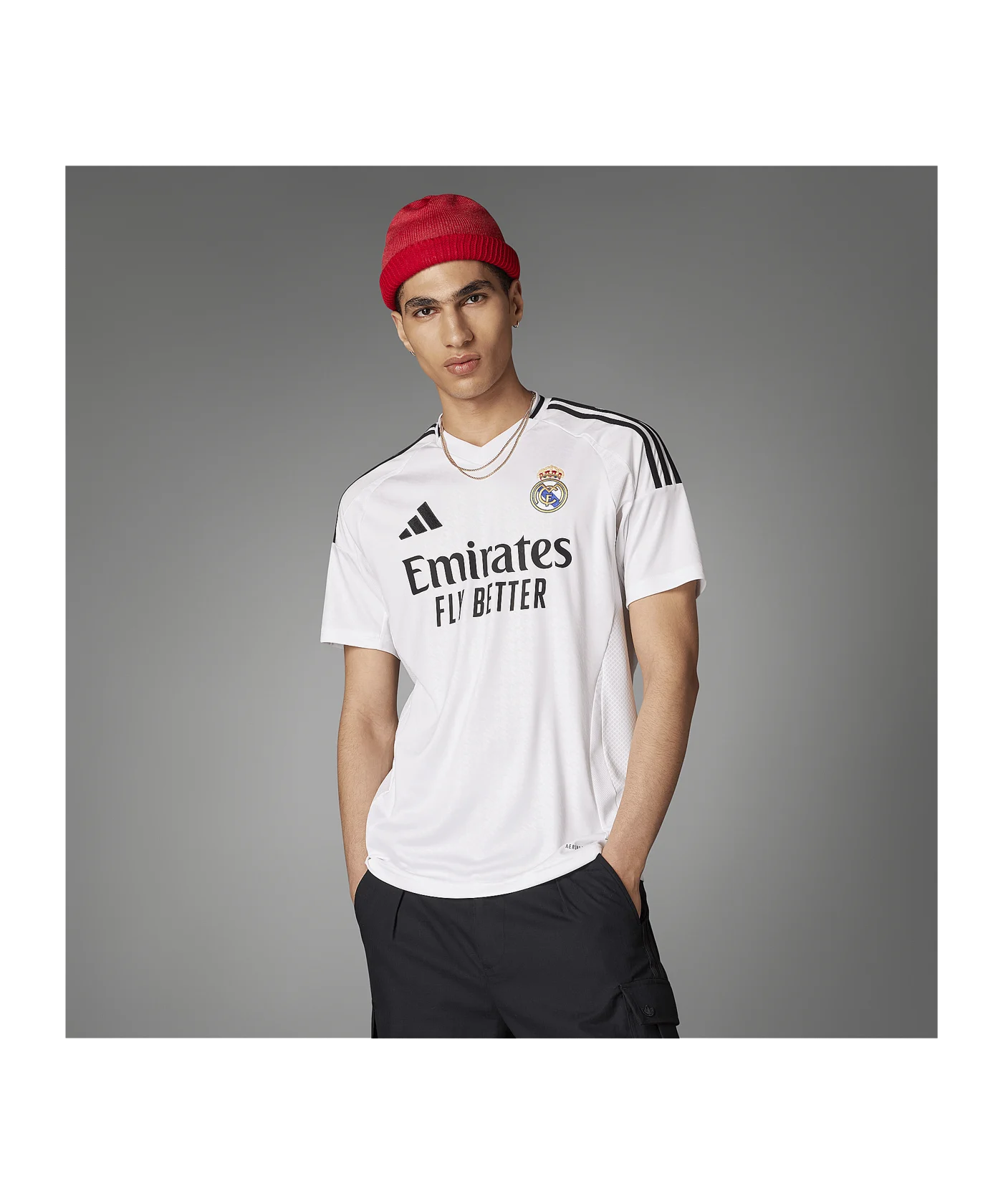 adidas Real Madrid Trikot Home 2024/2025 Weiss