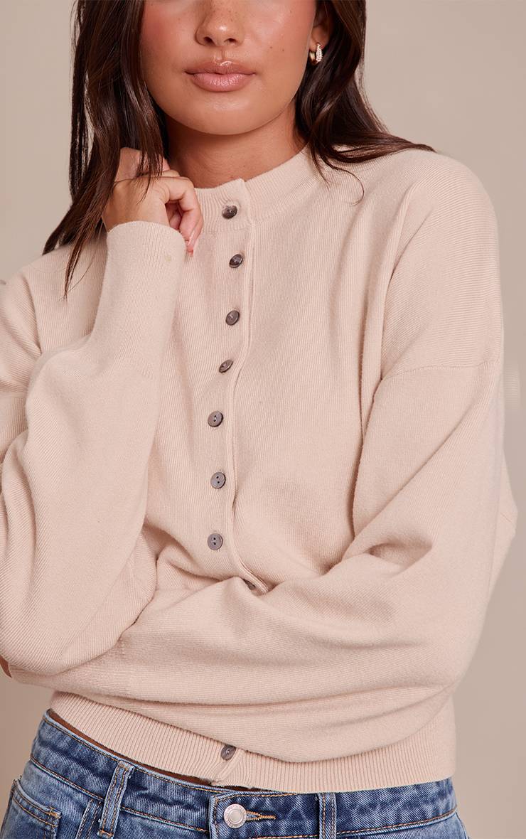 Avoine Cardigan Tricoté Compact
