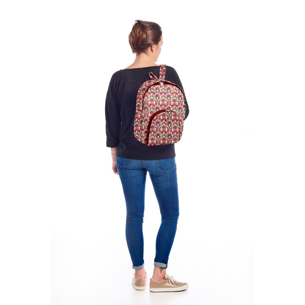 Sac À Dos Pliable Coquelicot