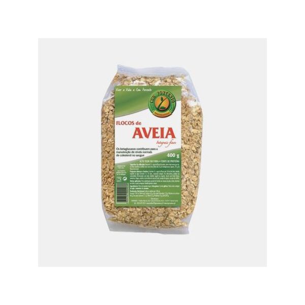 Cem Porcento Flocos De Aveia Finos Integral 400g