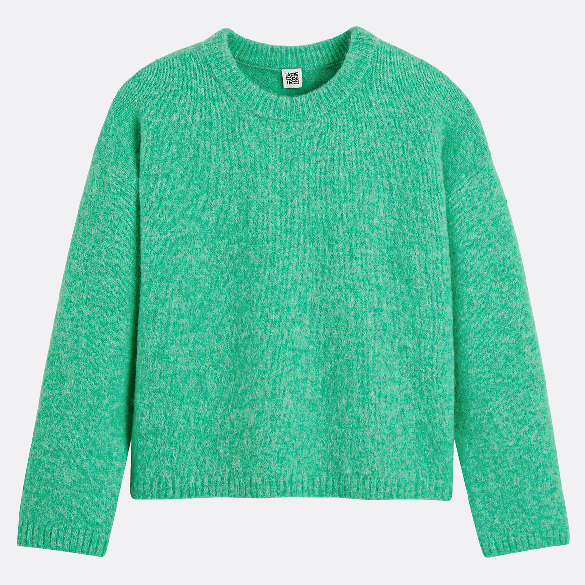 COLEÇÕES LA REDOUTE<br>Suéter em lã mista e alpaca, Assinatura IGNACE
