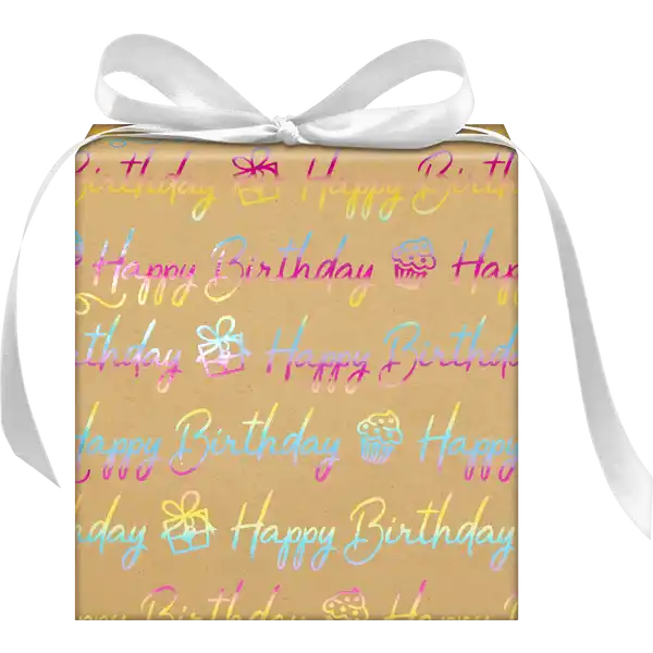 OPKT Geschenkpapier Rainbow FS 2024
