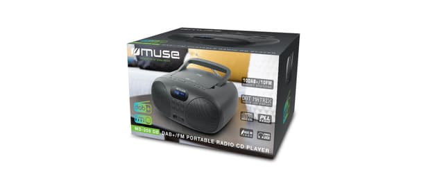 MD-208 DB Radio portable DAB+ FM CD Black