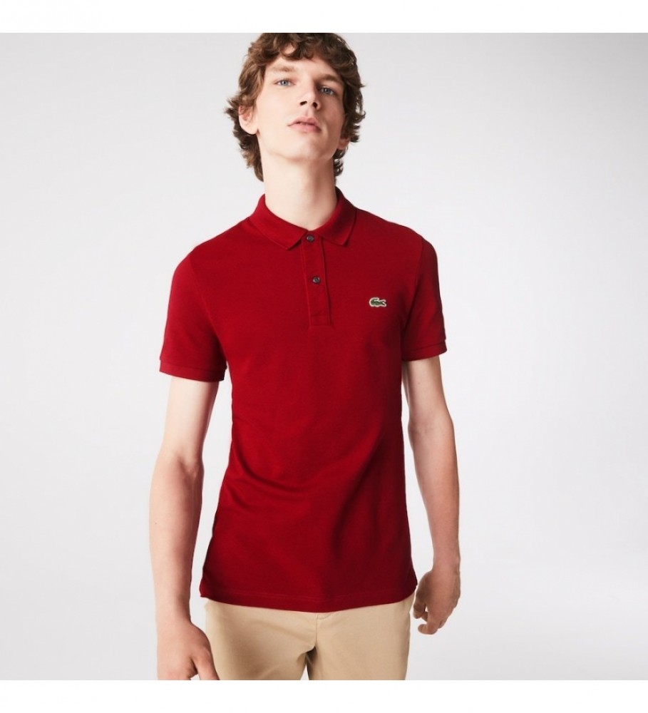 Lacoste Polo Original L.12.12 Slim Fit bordô