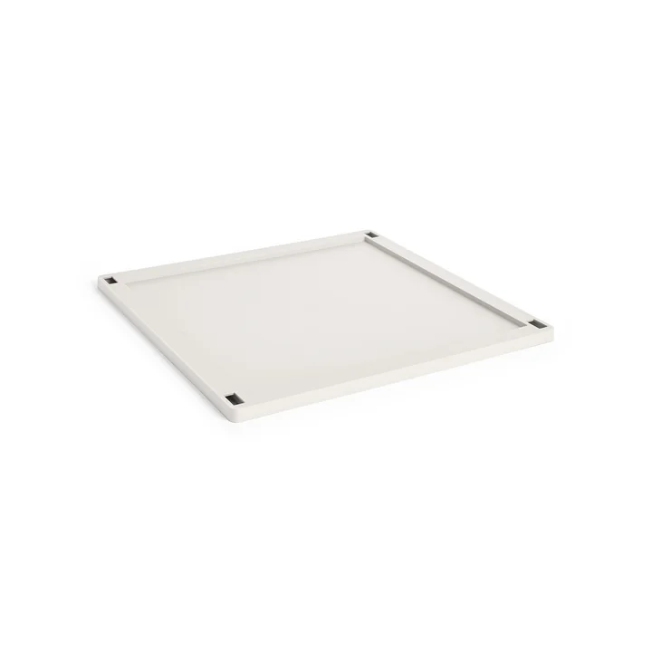 HAY - Colour Crate Square/ Cube Deckel M, Kunststoff, off-white