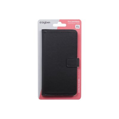 BigBen - Etui Folio universel pour smartphone - noir