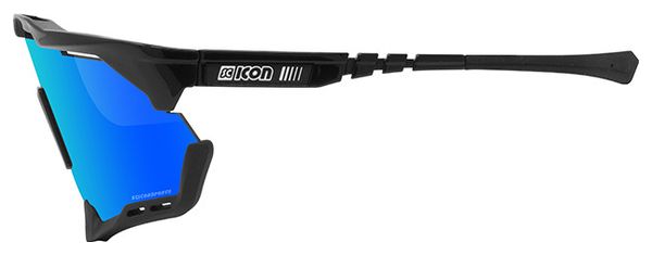 Lunettes SCICON Aeroshade XL Noir / Multimirror Blue