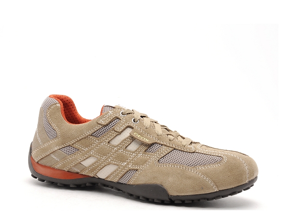 Geox basses homme u4207k uomo snake beige